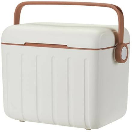 Renopfect Portable Cool Box, Cooler for Preserving Milk with 6 Ice Packs, 6 L Picnic Cooler, Portable Cool Box for Daily Travel, Outdoor Sports, Hiking, Camping, Fitness, Drinks and