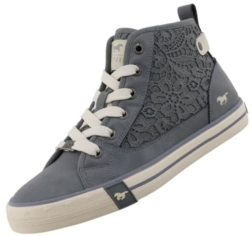 MUSTANG Damen Sneaker Grey EU 36 Grey EU 36
