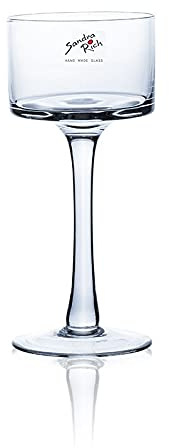 Sandra Rich 6er Set Kerzenhalter, Teelichthalter auf Fuß Glas H. 20cm D. 9cm
