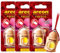 areon Fresco Auto Bubble Gum Aroma Parf?m Baum Lufterfrischer Home Office (Pack von 3)