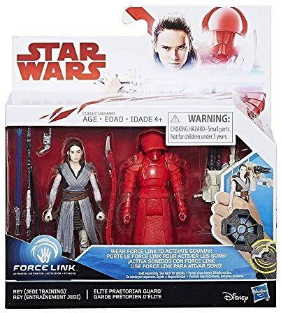 SPIDER-MAN C1243EL2 Rey Jedi Training and Elite Praetorian Guard Figure