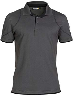 Dassy POLO ORBITAL CO46 (220 gr) ANTHRAZITGRAU/SCHWARZ L