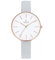 Obaku Mynte Dove Damen-Armbanduhr Misty Blue Strap V211LXVIRL, Armband