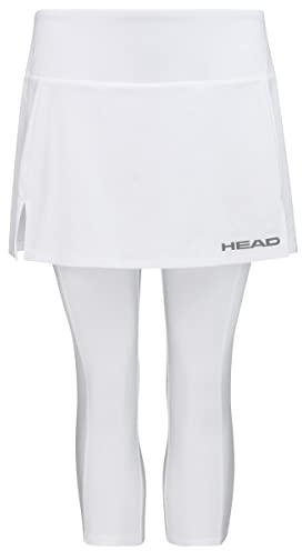 HEAD CLUB 3/4 Tights Skort Women, weiß, 2XL