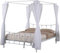 Himmelbett Amore 160x200 - weiß