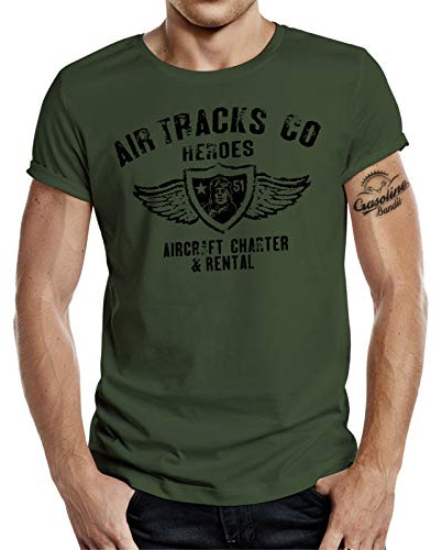 Gasoline Bandit US Army T-Shirt: Air Tracks Heroes L