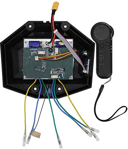VGEBY Elektrischer Longboard Hub Motor Doppelantrieb Controller Box Set Ausrüstung Skateboard mit drahtloser Fernbedienung Komplett für Jugendliche