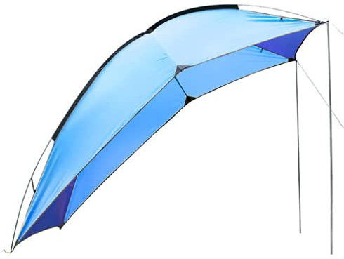 KEAIDO Auto-Heckklappen-Markise, Zelt, Pickup, LKW, Baldachin, Camping, Outdoor, Sonnenschutz, wasserdicht, Regenschutz, SUV, Minivan, Schrägheck, Camper, Anhänger, Dach (blau)