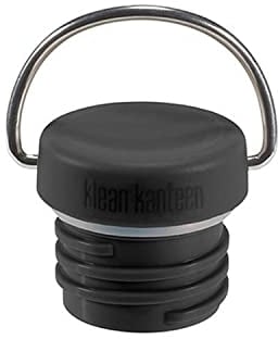 Klean Kanteen Unisex – Erwachsene Classic Flasche,Kunststoff , Black, One Size