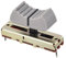 sourcing map Fader Variable Widerstände Mixer 35mm Gerade Rutsche Potentiometer B50K Ohm Grau Schwarz Knöpfe
