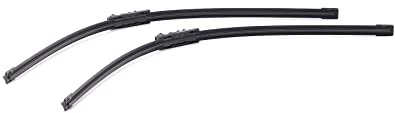 RIDEX Scheibenwischer Set Wischerblätter Satz mit Spoiler Vorne Länge 1: 750mm Länge 2: 750mm Flachbalkenwischblatt Kompatibel mit FORD S-Max CJ Pinch Tab 298W0295