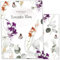 Olgs 3-teilige Mutterpasshülle Awesome Mommy - Schutzhülle für den Deutschen Mutterpass - Geschenk für Schwangerschaft und werdende Mütter - Hülle mit Personalisierung, Fantastic Freesia