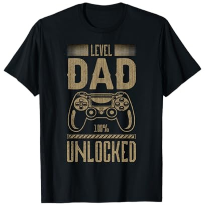 For dad at birth, new dad, gaming T-Shirt