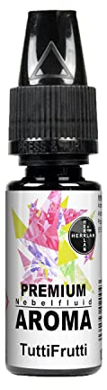 HERRLAN® Nebelfluid-Aroma TuttiFrutti 10 ml – Premium Duftstoff für wasserbasierte Nebelflüssigkeit – hochergiebig & gerätefreundlich – Made in Germany – frisch produziert