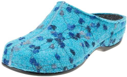 Berkemann Damen Berkoflex Clogs Filz wide Fußbett: herausnehmbar