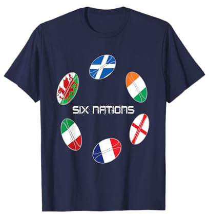 Rugby Six Nations T-Shirt T-Shirt