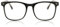 SmartBuy Collection Cest CP112F Unisex Brille mit Vollrand, quadratisch, Schwarz auf Transparent, Schwarz auf transparent, 54 EU