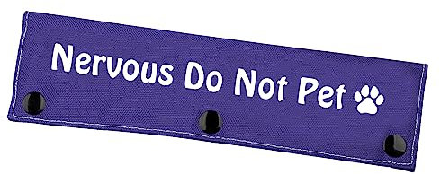 Zuo Bao Nervous Do Not Pet Dog Leash Sleeve Anxious Dog Leash Accessory (Nervous Do Not Pet)