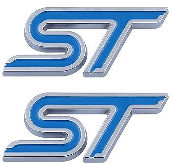 ST Emblem Hecktür Logo Auto Aufkleber Aufkleber Ersatz für 2013-2017 ST Auto Dekoration (2)