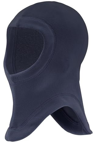 Sterntaler Schalmütze Unisex - Baby und Kinder Mütze aus warmen Microfleece - Balaclava, Schlupfmütze, Marine, 53