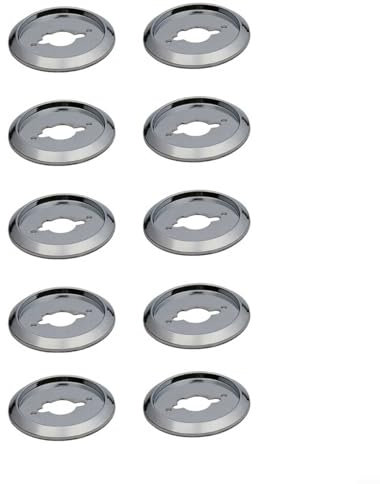 Drehknöpfe Basis, Galvanik-Knopf, Gasgrillknauf, Grill-Kontrollknöpfe, Basis, Ersatz, rotierende Schalter, Gas-Basis (10 Stück)