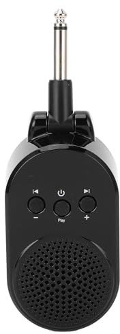 Amplificador de Guitarra Eléctrica, BT 85db 6,35 Mm Mini Amplificador de Guitarra Enchufable, Carga USB de 5 W Amplificador Portátil de Estudio y Escenario Amplificador de