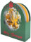 scicent Weihnachtskarten mit Umschlag Besinnliche Weihnachtskarte mit Extra Seite für Weihnachtsgrüße Klappkarte Festliche 3D Pop-Up Karte mit Rentier Gut Geeignet für Weihnachten - 20938