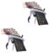 BESTonZON 2 Pièces Capodastre Guitare 12 Cordes Guitare Classique Capodastre Guitare Électrique Accordeur De Guitare Déclencheur De Capodastre De Guitare Accordeur De Ukulélé Silver