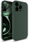 Etuano für iPhone 11 Pro Max Hülle Silikon, Handyhülle mit Kameraschutz Microfiber, Kratzfeste Rundumschutz Case (Grün, iPhone 11 Pro Max)
