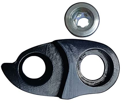 DEMULAX MTB Fahrrad Verlängerung Aufhänger Straße Mountainbike Hinten Mech Extender Schaltwerk Getriebe Kleiderbügel Schwanz Haken Mit Schraube Radfahren Teile Schaltauge