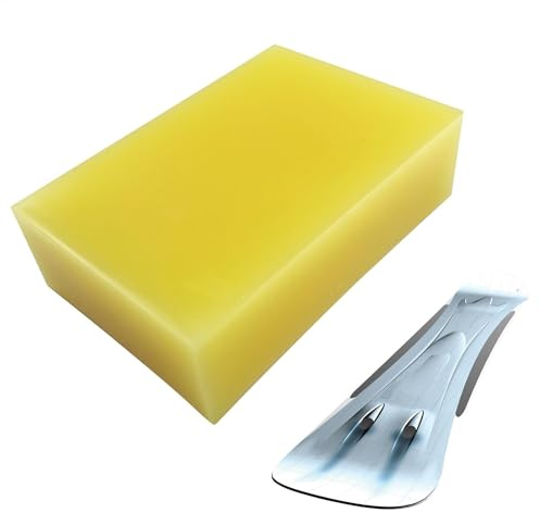 Snowboard Wax - Snow Ski Wax, Snowboard Wax Scraper | All Temperature Ski Wax, Skiing Supplies, Speed Snowboard Wax, Snowboard Tools to Increase Speed for Ski Experience