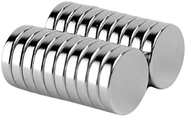 Strong Magnets Neodym Magnet - Rund 10 x 2 mm - 200 Stück - Extra stark, hält bis 1,1kg - Für Magnettafel, Kühlschrank, Whiteboard, Pinnwand, Büro