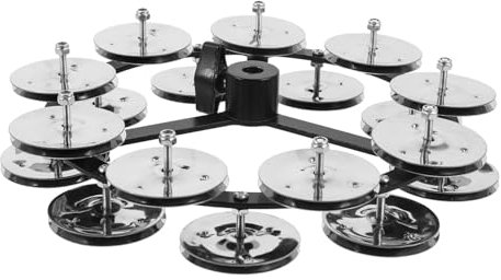 UPKOCH Platillo Hihat Doble Accesorio Para Batería Suministro De Platillos Rítmica