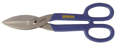 Irwin 12-3/4 in. Flat Tin Snips