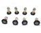 Set of 8 Pcs Partiality Shower Door Rollers/Runners/Wheels/Pulleys 27mm Diameter Bathroom Replacement Parts