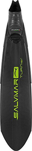 Salvimar Turn 151, Pinna Unisex Adulto, Nero, taglia 43-44