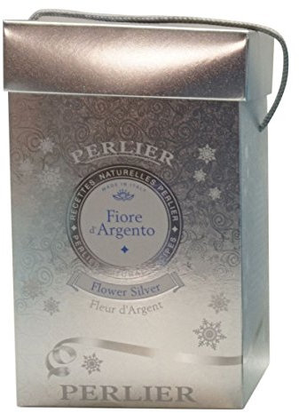 Perlier PLR00119 Confezione Fiore D'Argento, Crema Bagno, 500 ml + Crema Corpo, 250 ml