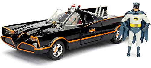 Jada Classic TV Series Batman - Batmovil w/Batman & Robin Escala 1/24