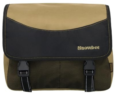 Snowbee Classic Trout Bag, Medium - 600D Nylon Game Fishing Tackle Bag, Zipped Compartments For Storage & Handy Pockets