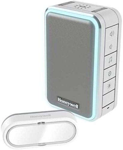 Honeywell Bk-Electronic Funkgong-Steckdosen-Set DC315SP2L 150m 6Ton 84dB ws Gong 5004100967671