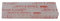OSCOTEC, 10 rettangoli adesivi di fissaggio 3M Dual Lock SJ 3560, dimensioni 25,4 mm x 50 mm, con chiusura a pressione e nastro adesivo, traslucidi/trasparenti, per giunzioni reversibili