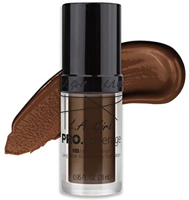 L.A. Girl Pro Coverage Illuminating Foundation - Chocolate