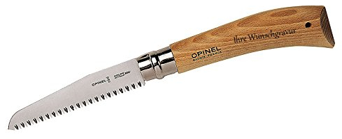 OPINEL Baumsäge, mit persönlicher Gravur auf dem Griff