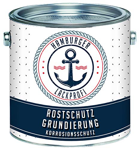 Imprimación antioxidante mate marrón rojizo pintura antioxidante para metal // hamburguesa lack-Profi (5 L)