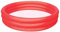 Bestway Piscina infantil con 3 anillas (102 x 102 x 25 cm), color rojo