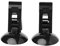 FATTERYU 1 paire de supports universels pour cartes de stationnement avec ventouse pour pare-brise de voiture