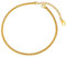 FOCALOOK Anklets for Women Spiga Wheat Link Foot Bracelet Gold Stainless Steel Ankle Chain Adjustable 8-10 Inch Beach Jewellery Chains for Summer Gift