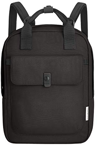 Travelon Origin-Sustainable-Anti-Diebstahl-Rucksack, klein, Schwarz, Einheitsgröße, Origin - Nachhaltig - Anti-Diebstahl - Kleiner Rucksack
