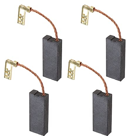 2 Paires Balais de Charbon avec Coupe-Circuit Automatique 6.3x12.5x30mm Compatible avec Karcher B202 Festool CS 70 E/CS 70 EB/CS 70 EB Set