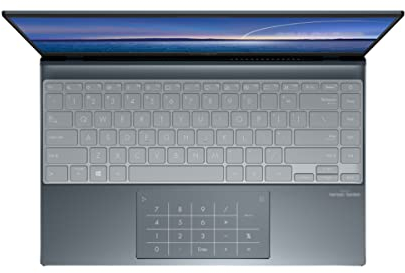 MiNGFi TPU Keyboard Cover for ASUS Zenbook 14 UM425 UX425 Series UM425IA UX425EA - Transparent